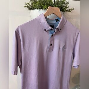 NEW Greg Norman Collection Men’s Blue Coast Polo Shirt